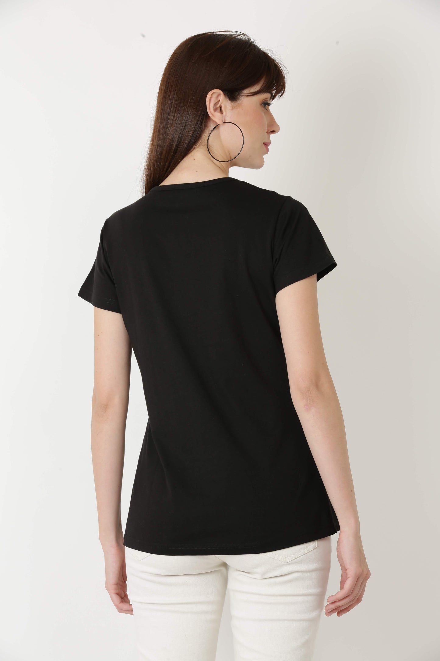 Black Cotton Rich T-Shirt